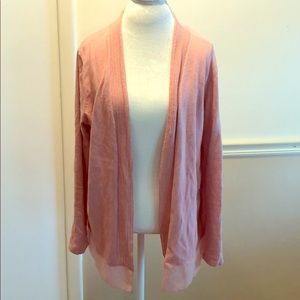 Loft pink cardigan